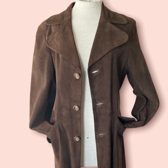 Augusto González Suede Coat - Picture 7 of 15